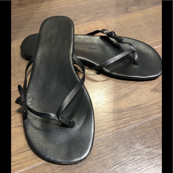 Aldo vegan leather black sandal size 8 - Picture 1 of 7